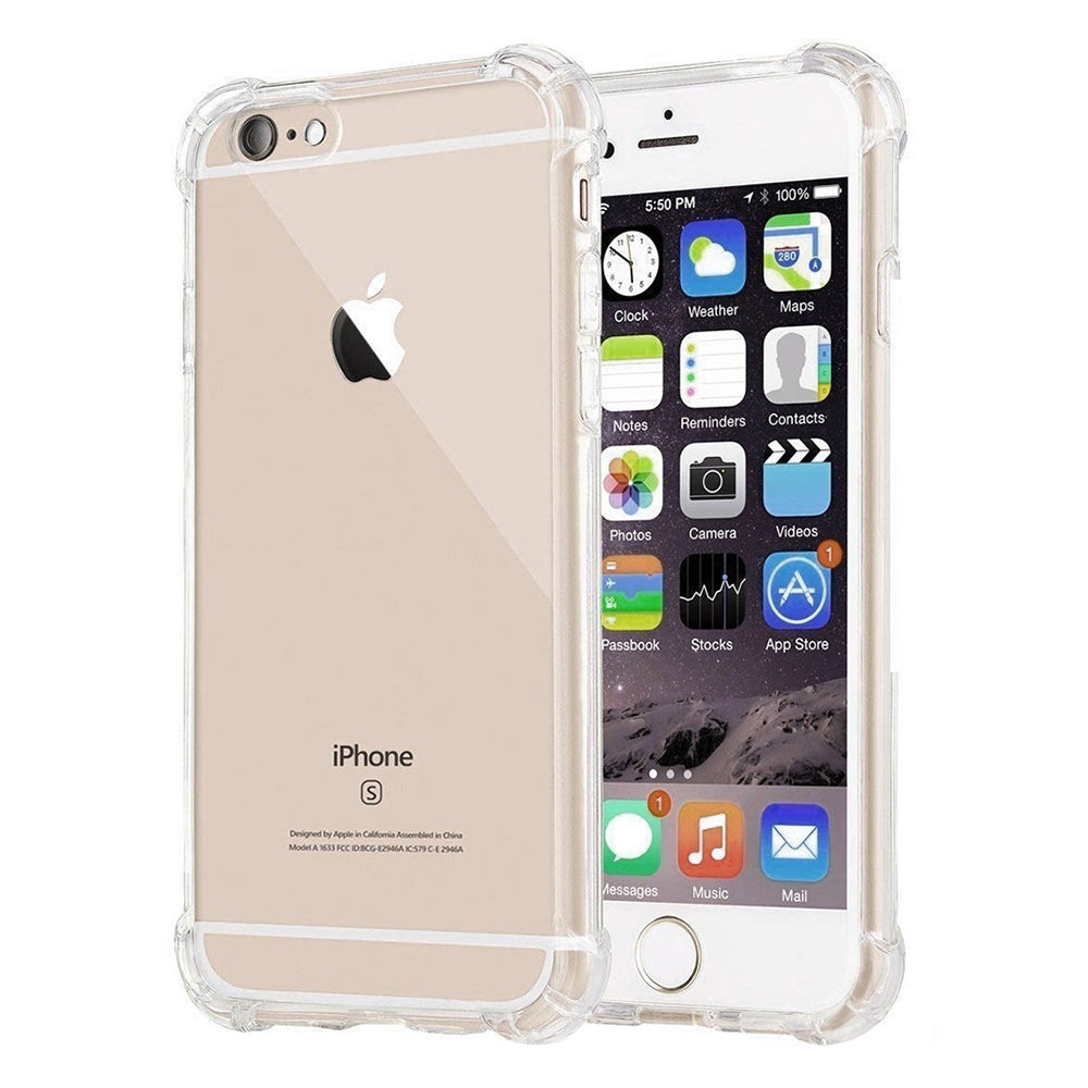 Maska za Apple iPhone SE (2022) / SE (2020) / 8 / 7, Techsuit, Shockproof Clear, Prozirna
