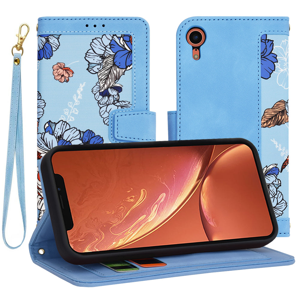 Maska za Apple iPhone XR, Techsuit, FlipCraft, Plava