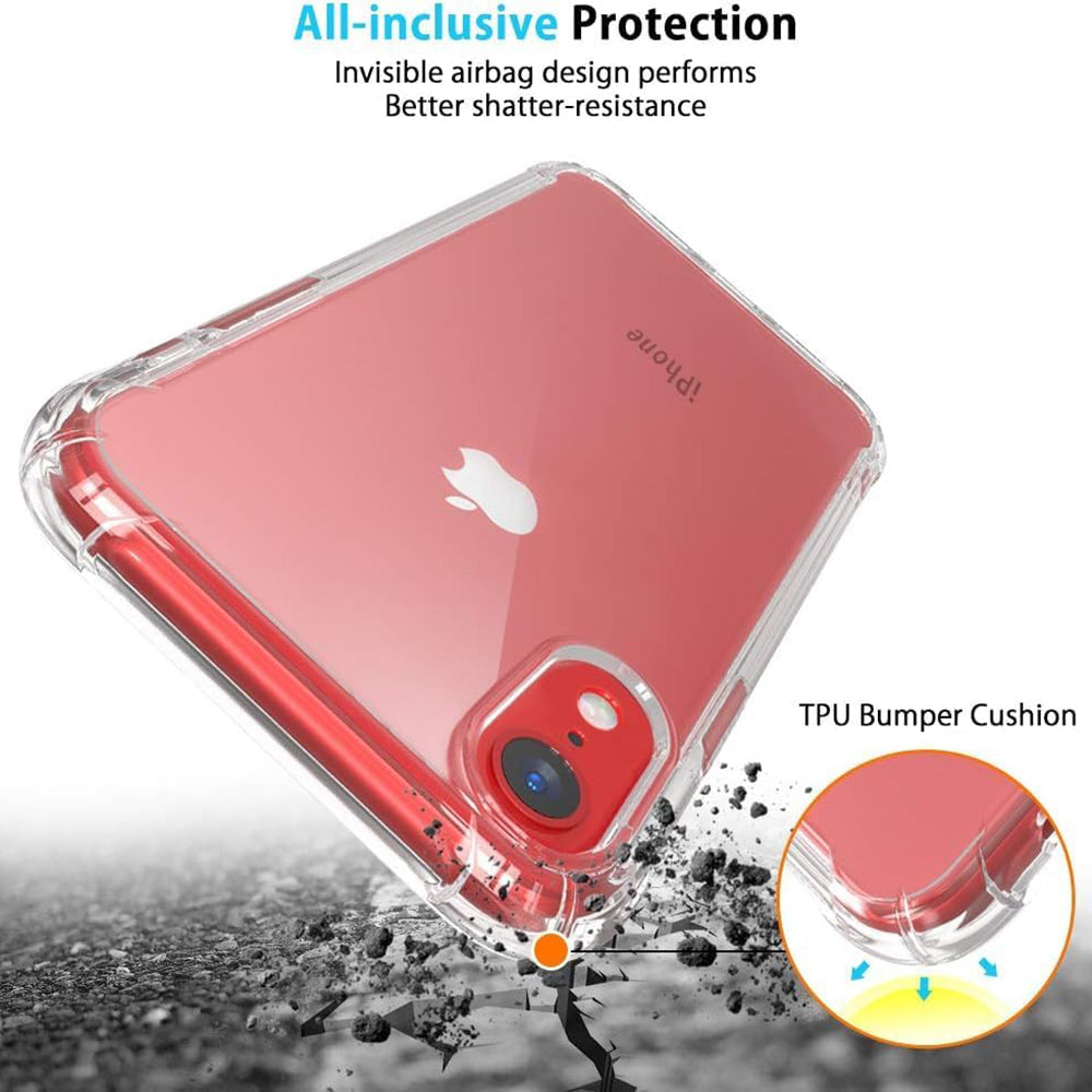 Maska za Apple iPhone XR, Techsuit, Shockproof Clear, Prozirna