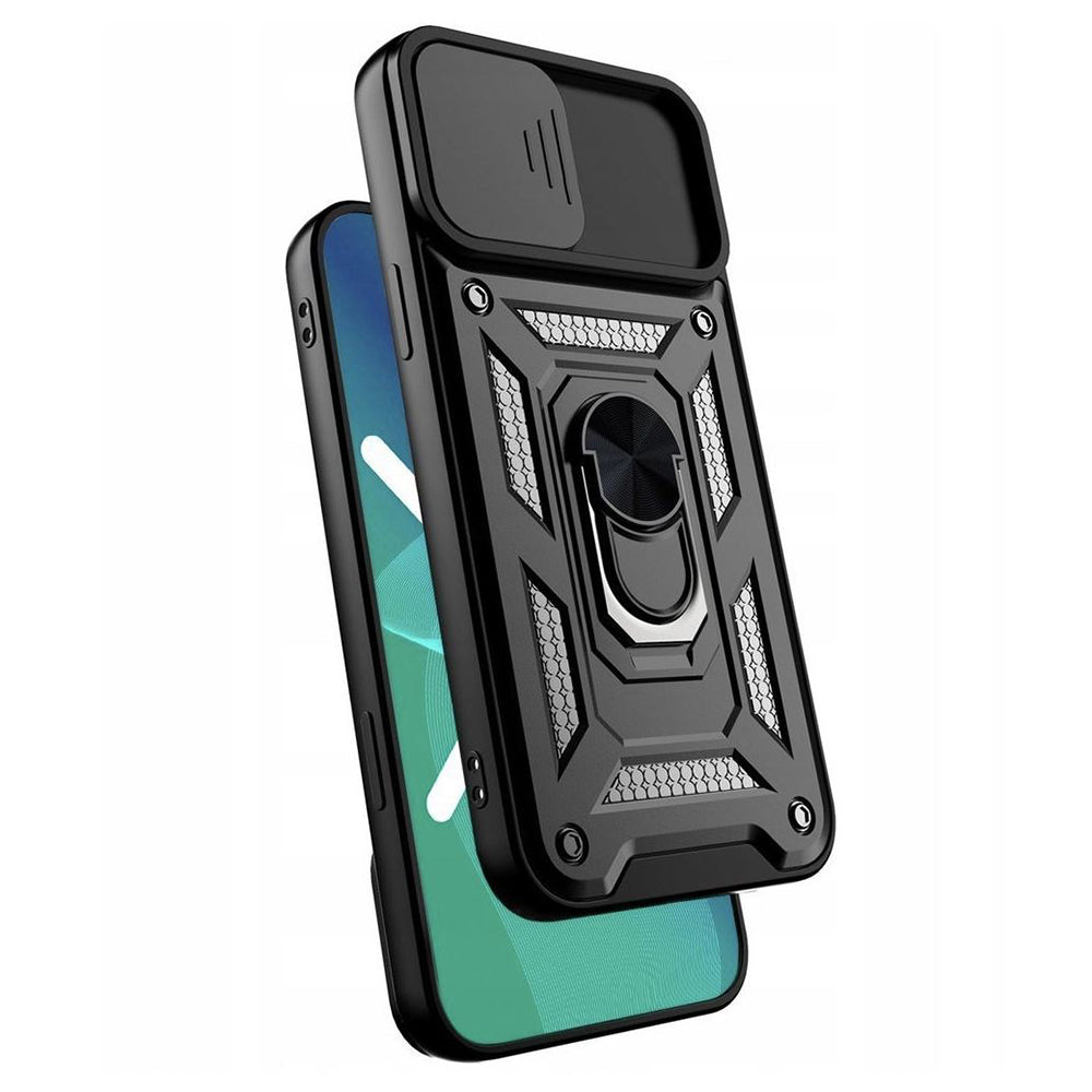 Maska za Apple iPhone XS Max, Techsuit, CamShield, Crna
