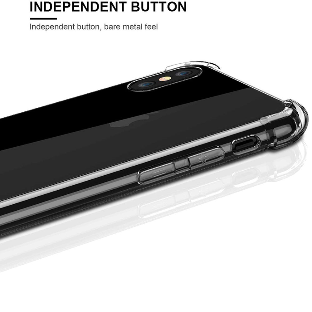 Maska za Apple iPhone XS Max, Techsuit, Shockproof Clear, Prozirna
