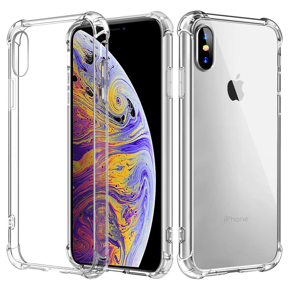 Maska za Apple iPhone XS / X, Techsuit, Shockproof Clear, Prozirna