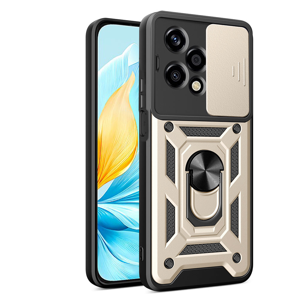 Maska za Honor 200 Lite, Techsuit, CamShield, Zlatna