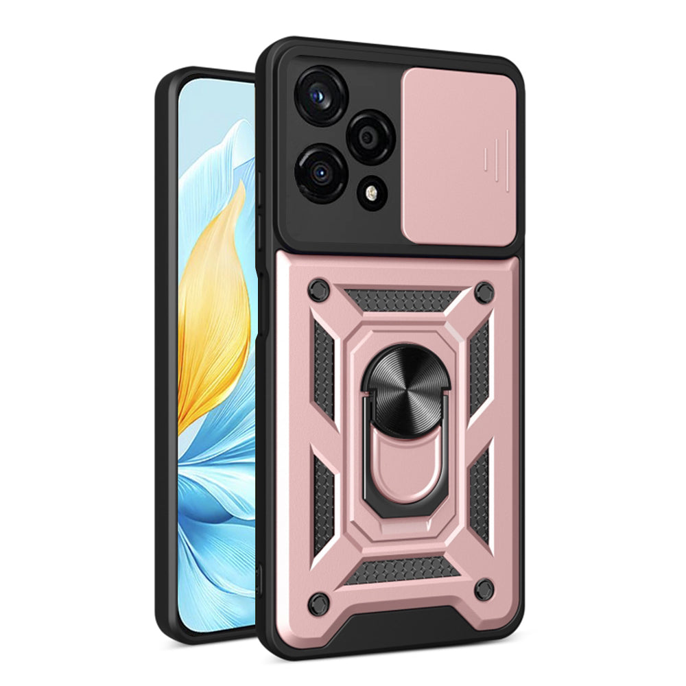 Maska za Honor 200 Lite, Techsuit, CamShield, Roza