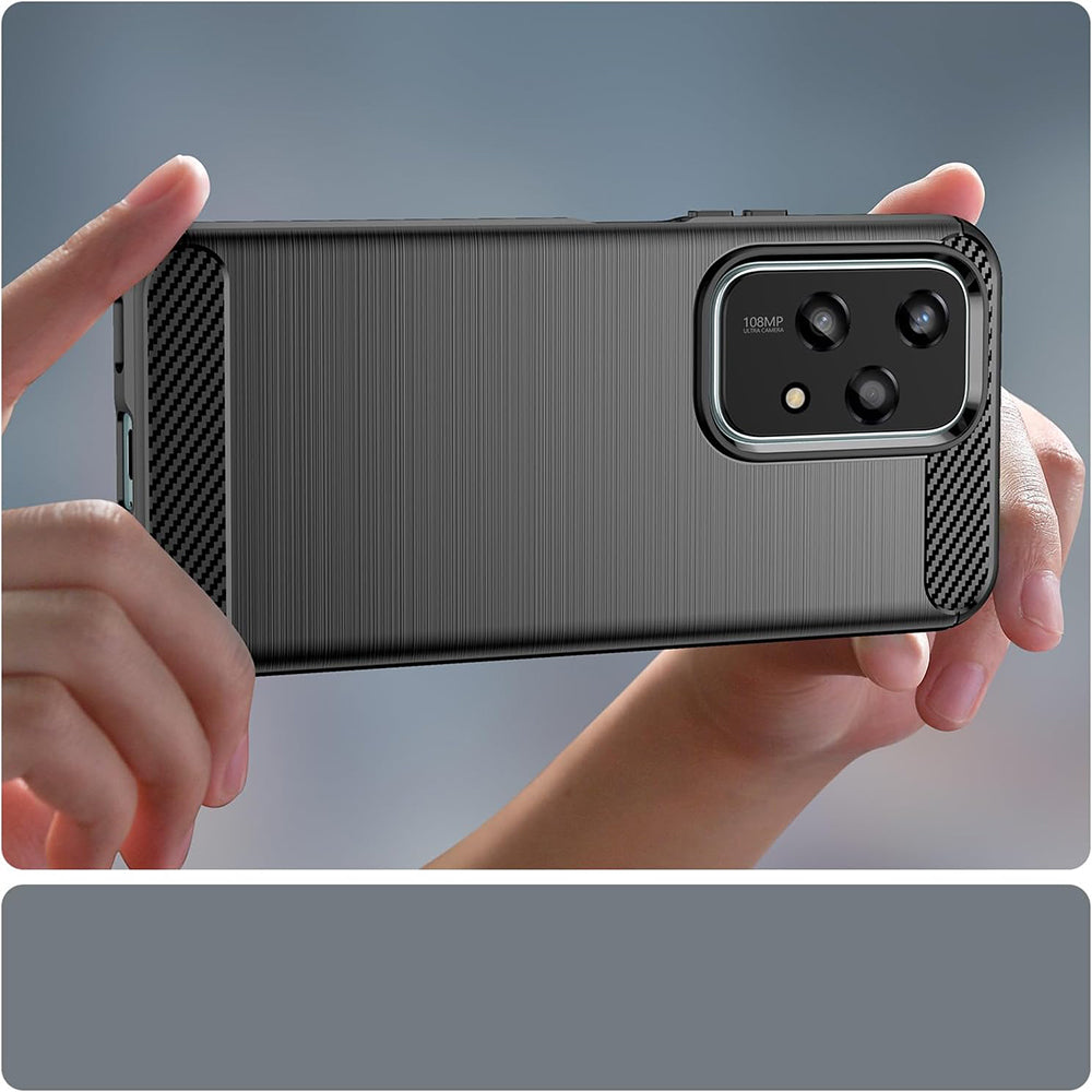 Maska za Honor 200 Lite, Techsuit, Karbon, Plava