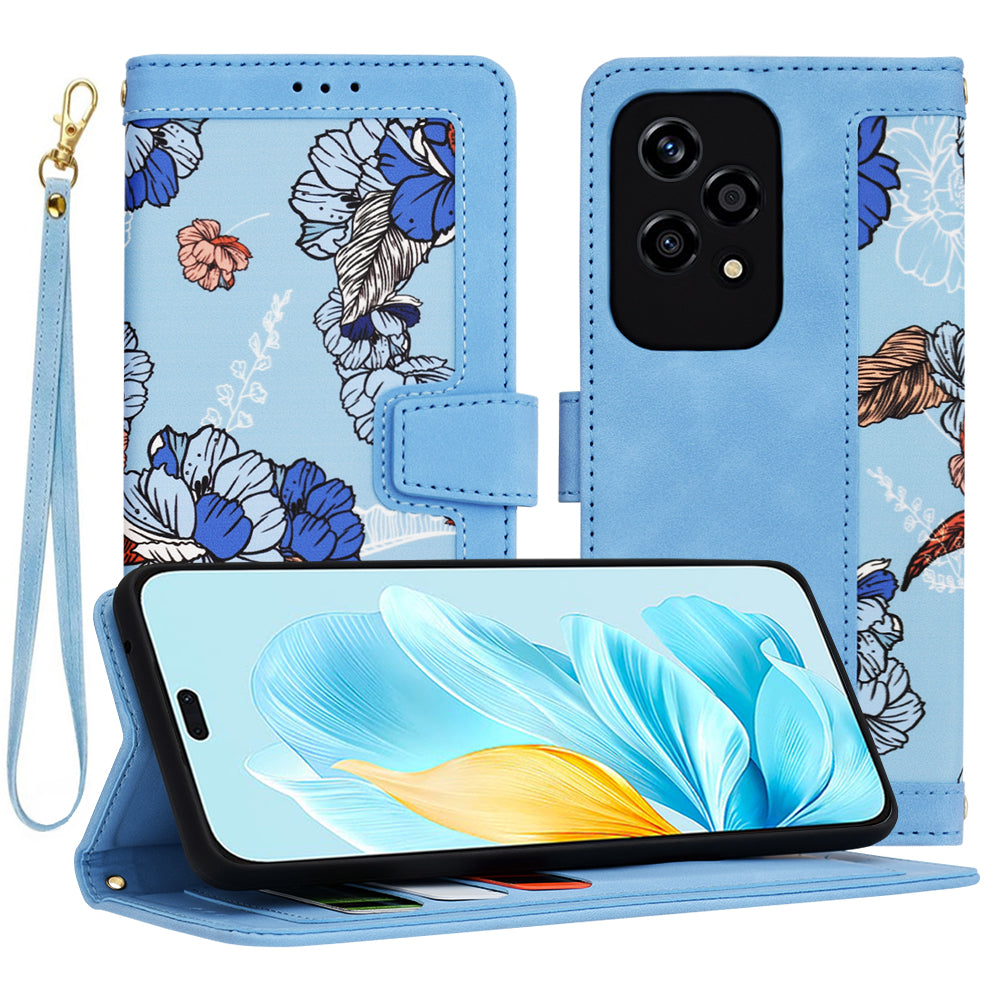 Maska za Honor 200 Lite, Techsuit, FlipCraft, Plava
