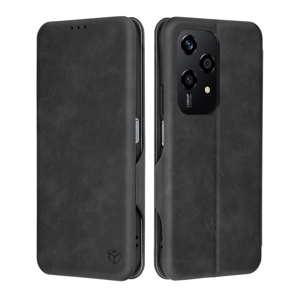 Futrola za Honor 200 Lite, Techsuit, Safe Wallet Plus, Crna