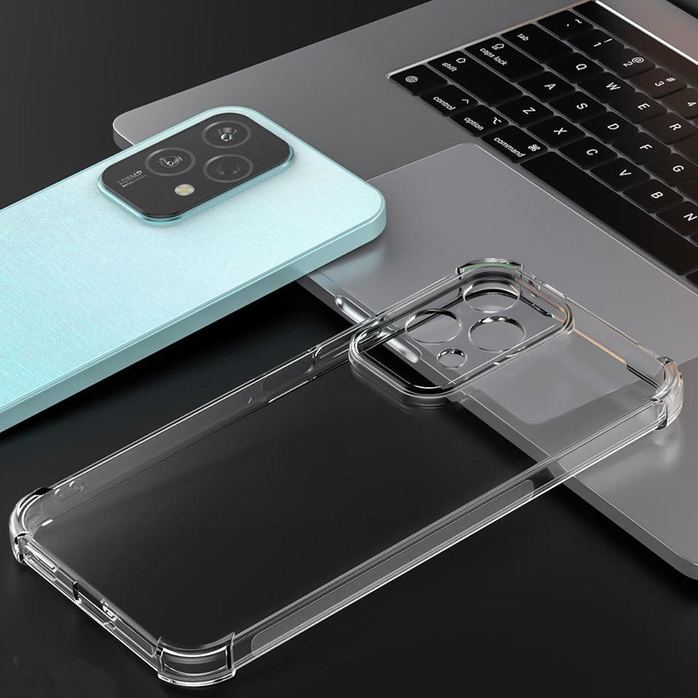 Maska za Honor 200 Lite, Techsuit, Shockproof Clear, Prozirna