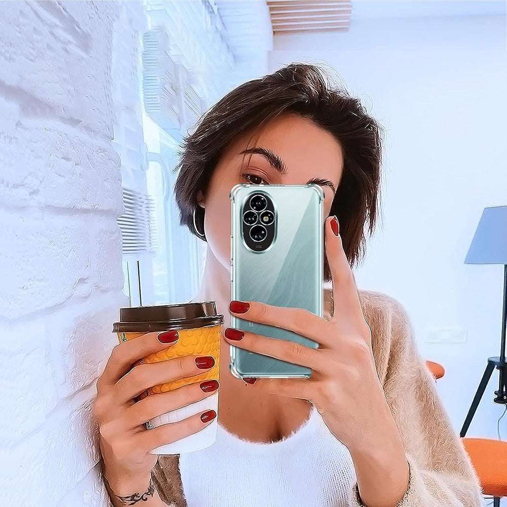 Maska za Honor 200, Techsuit, Shockproof Clear, Prozirna