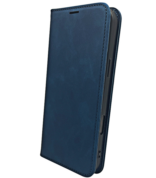 Futrola za Honor 400 Lite, OEM, Smart Suede, Tamnoplava