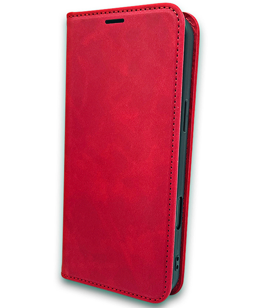 Futrola za Honor 400 Lite, OEM, Smart Suede, Crvena