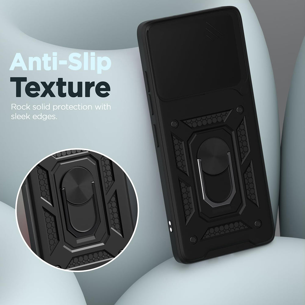 Maska za Honor 400 Lite, Techsuit, CamShield, Zelena