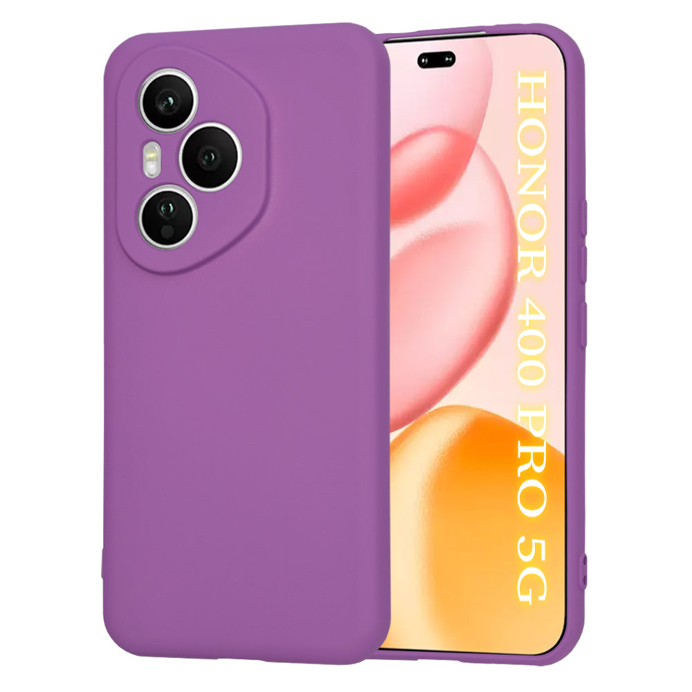 Maska za Honor 400 Pro, Techsuit, SoftFlex, Ljubičasta