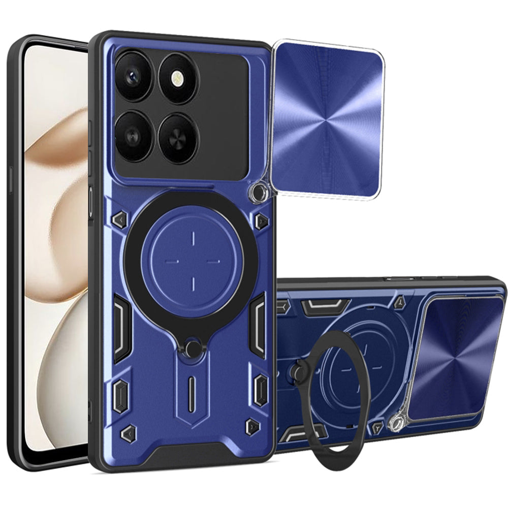 Futrola za Honor 400 Smart 4G / X7d 4G / 400 Smart 5G, Techsuit, CamGuard Pro, Plava