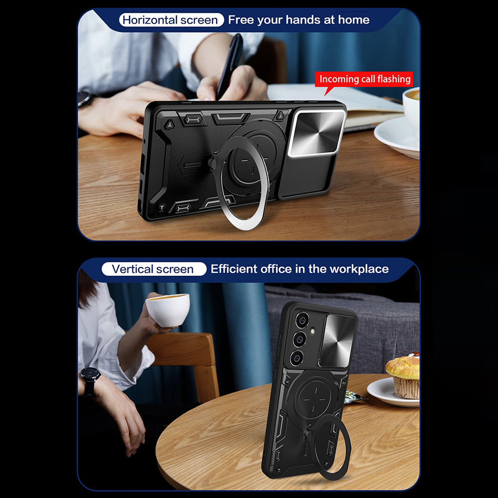 Futrola za Honor 400 Smart 4G / X7d 4G / 400 Smart 5G, Techsuit, CamGuard Pro, Ljubičasta