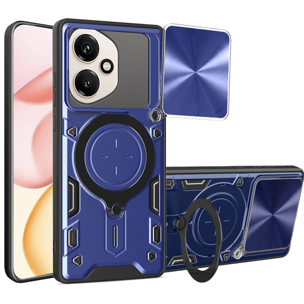 Maska za Honor 400, Techsuit, CamGuard Pro, Plava