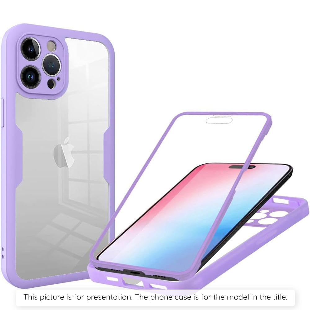 Maska za Honor 400, Techsuit, ColorVerse 360, Ljubičasta