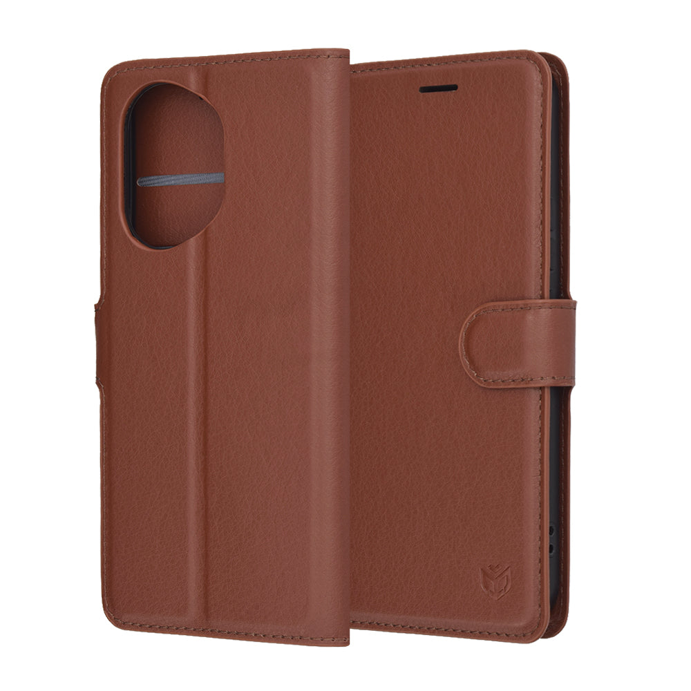 Futrola za Honor 400, Techsuit, Kožna Folio, Smeđa
