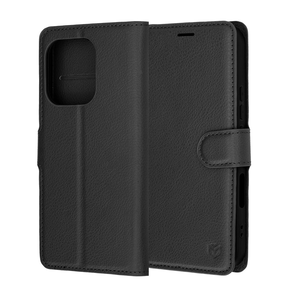 Futrola za Honor 600 Lite, Techsuit, Leather Folio, Crna