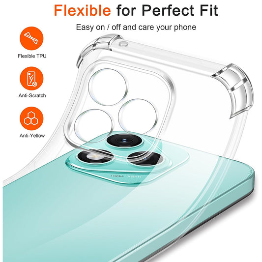 Futrola za Honor 600 Lite, Techsuit, Shockproof Clear, Prozirna