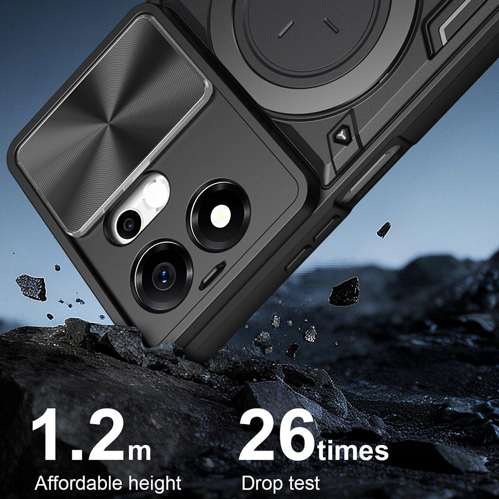Maska za Honor 600 Smart, Techsuit, CamGuard Pro, Ružičasto zlatna