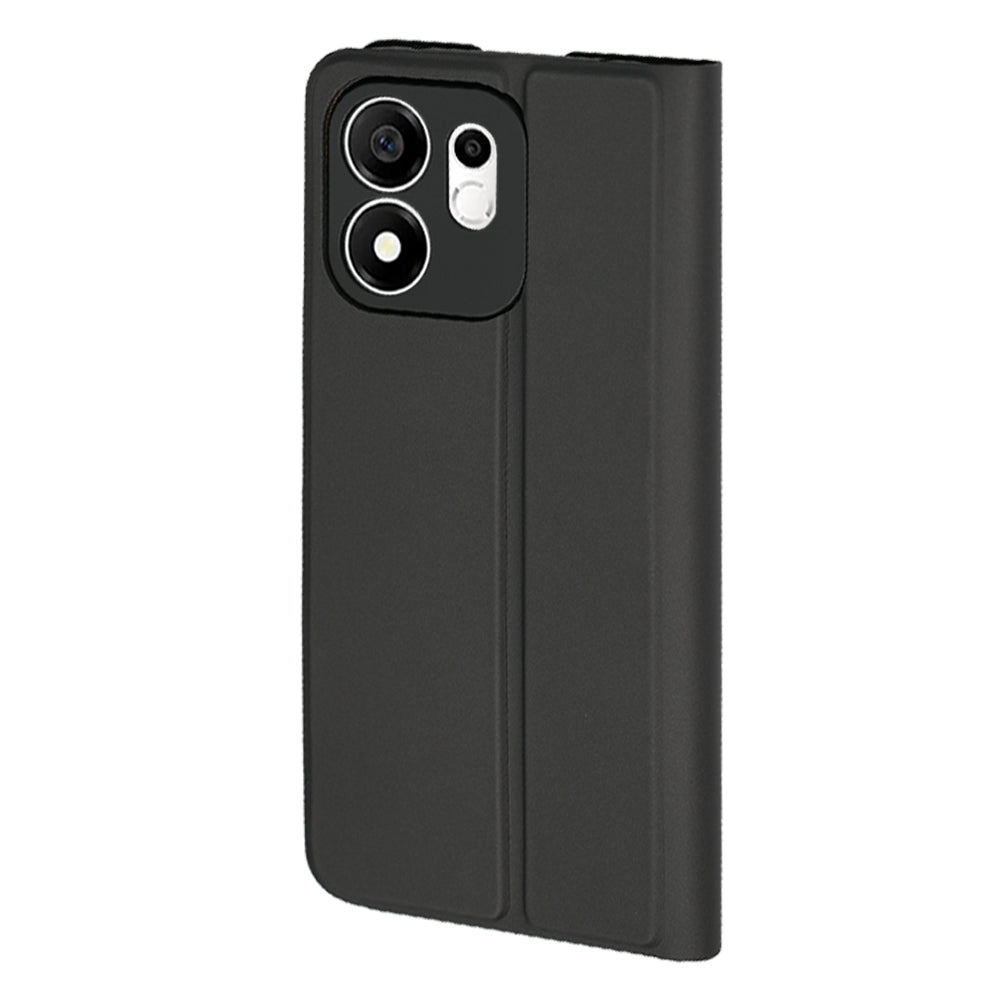Maska za Honor 600 Smart, Techsuit, Magskin Book Long Blitz Cutout, Crna
