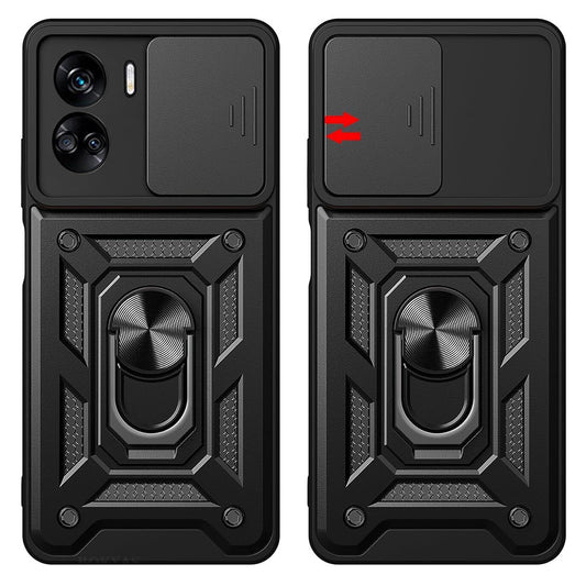 Maska za Honor 90 Lite, Techsuit, CamShield, Crna