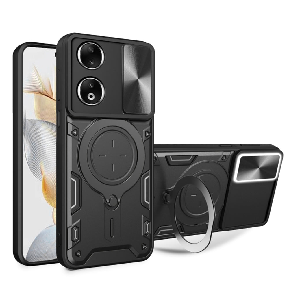 Maska za Honor 90, Techsuit, CamGuard Pro, Crna