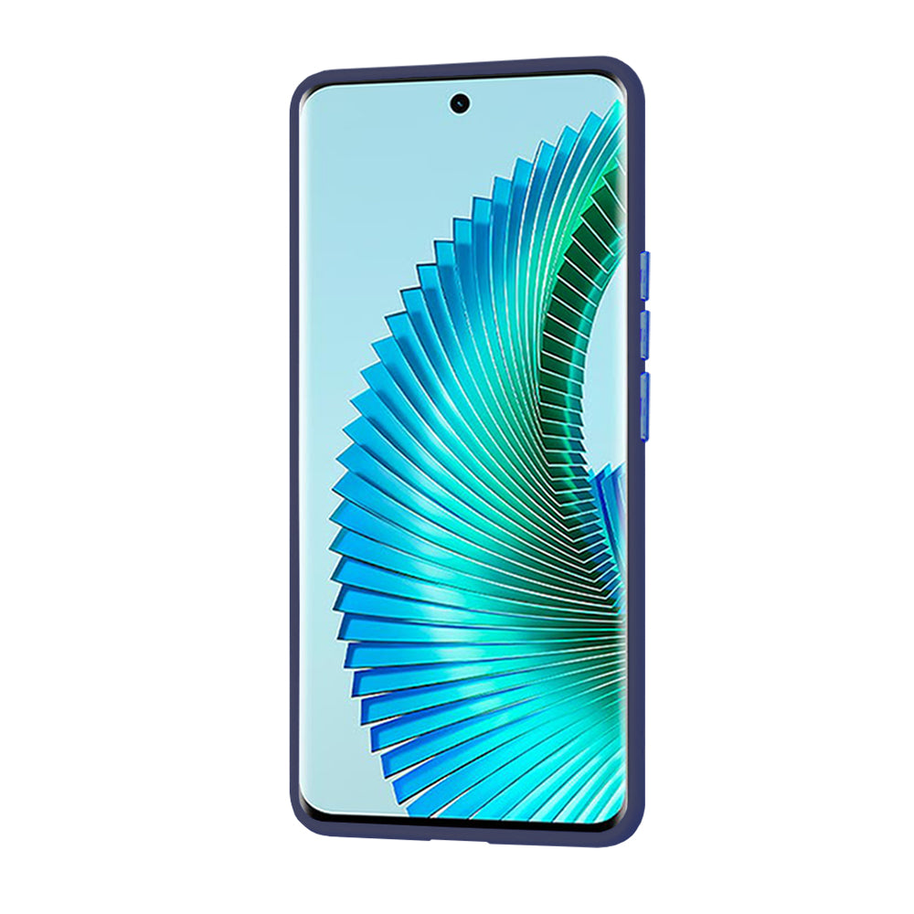 Maska za Honor Magic6 Lite, Techsuit, HaloFrost, Tamnoplava