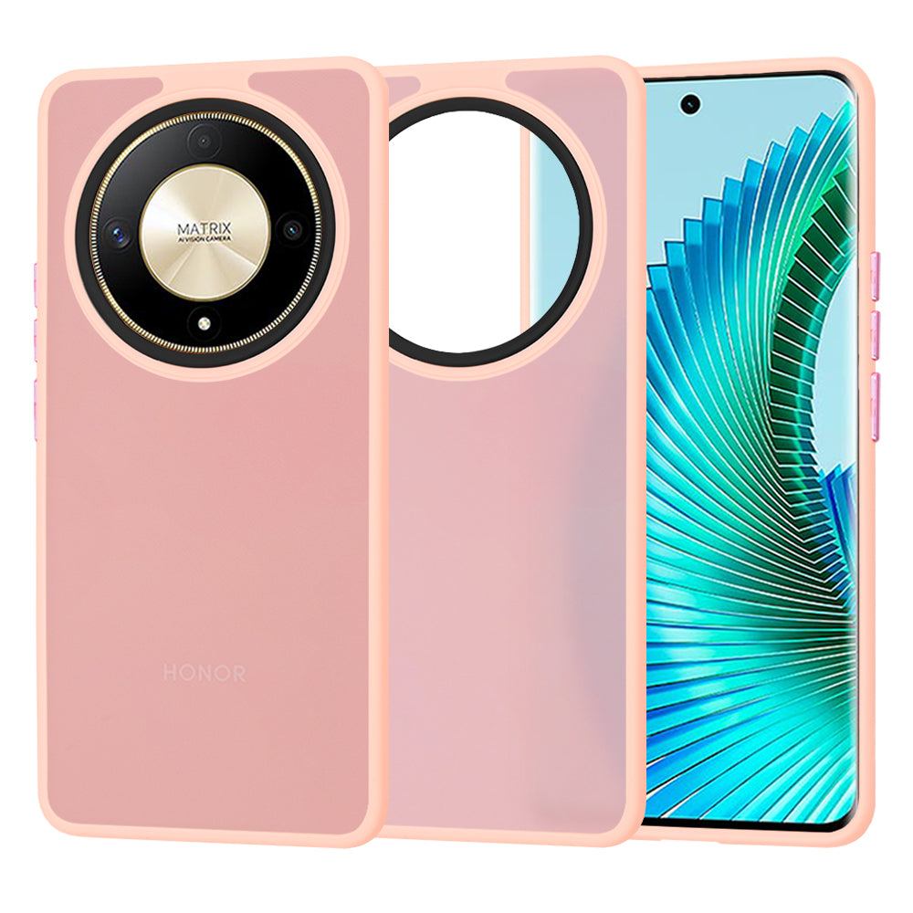 Maska za Honor Magic6 Lite, Techsuit, HaloFrost, Roza