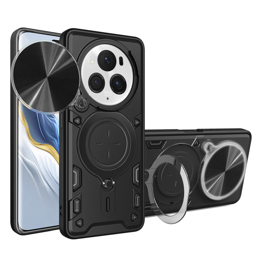 Maska za Honor Magic6 Pro, Techsuit, CamGuard Pro, Crna
