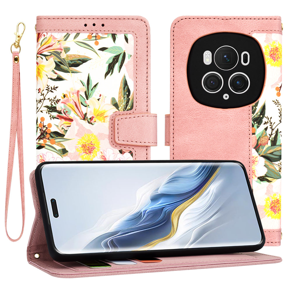 Futrola za Honor Magic6 Pro, Techsuit, FlipCraft, Roza