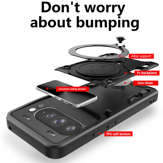 Maska za Honor Magic7 Pro, Techsuit, CamGuard Pro, Plava