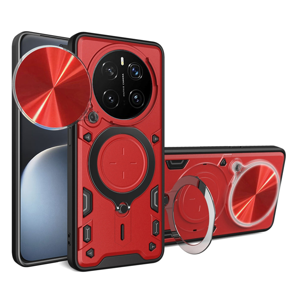 Maska za Honor Magic7 Pro, Techsuit, CamGuard Pro, Crvena