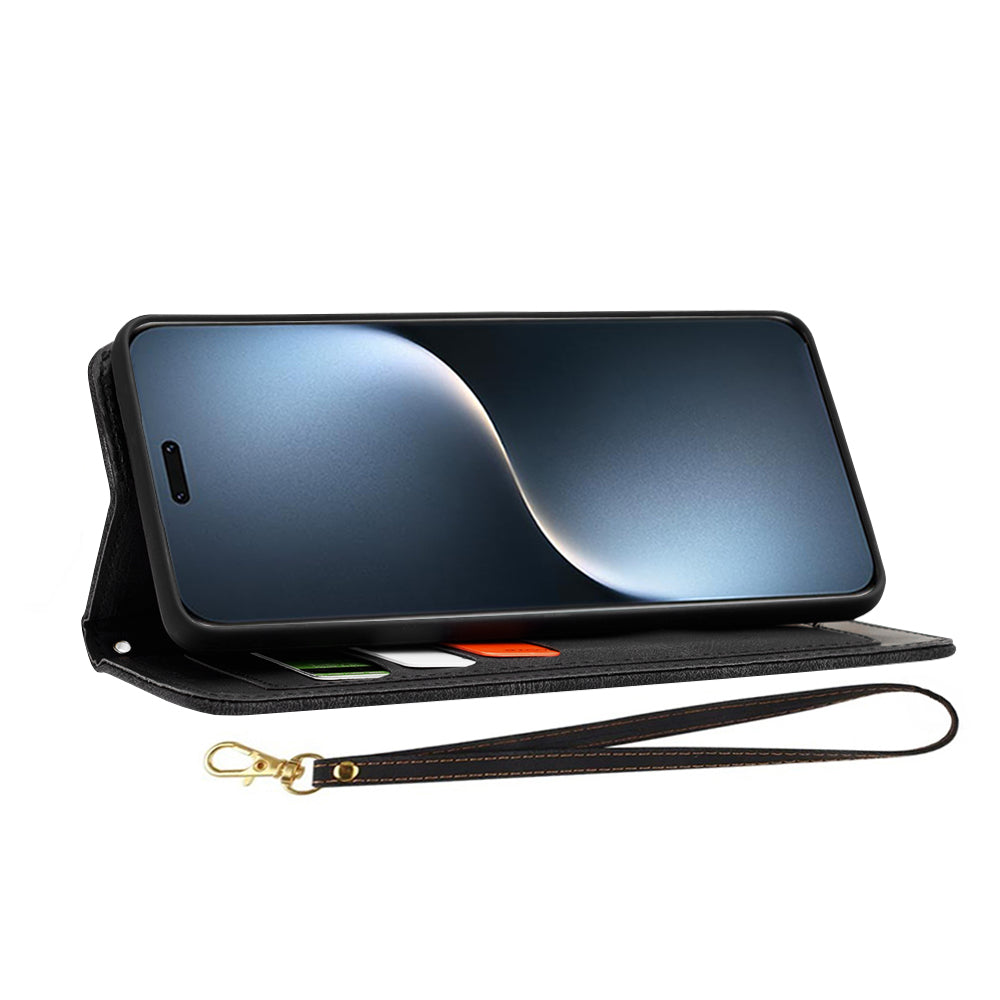 Maska za Honor Magic7 Pro, Techsuit, FlipCraft, Crna