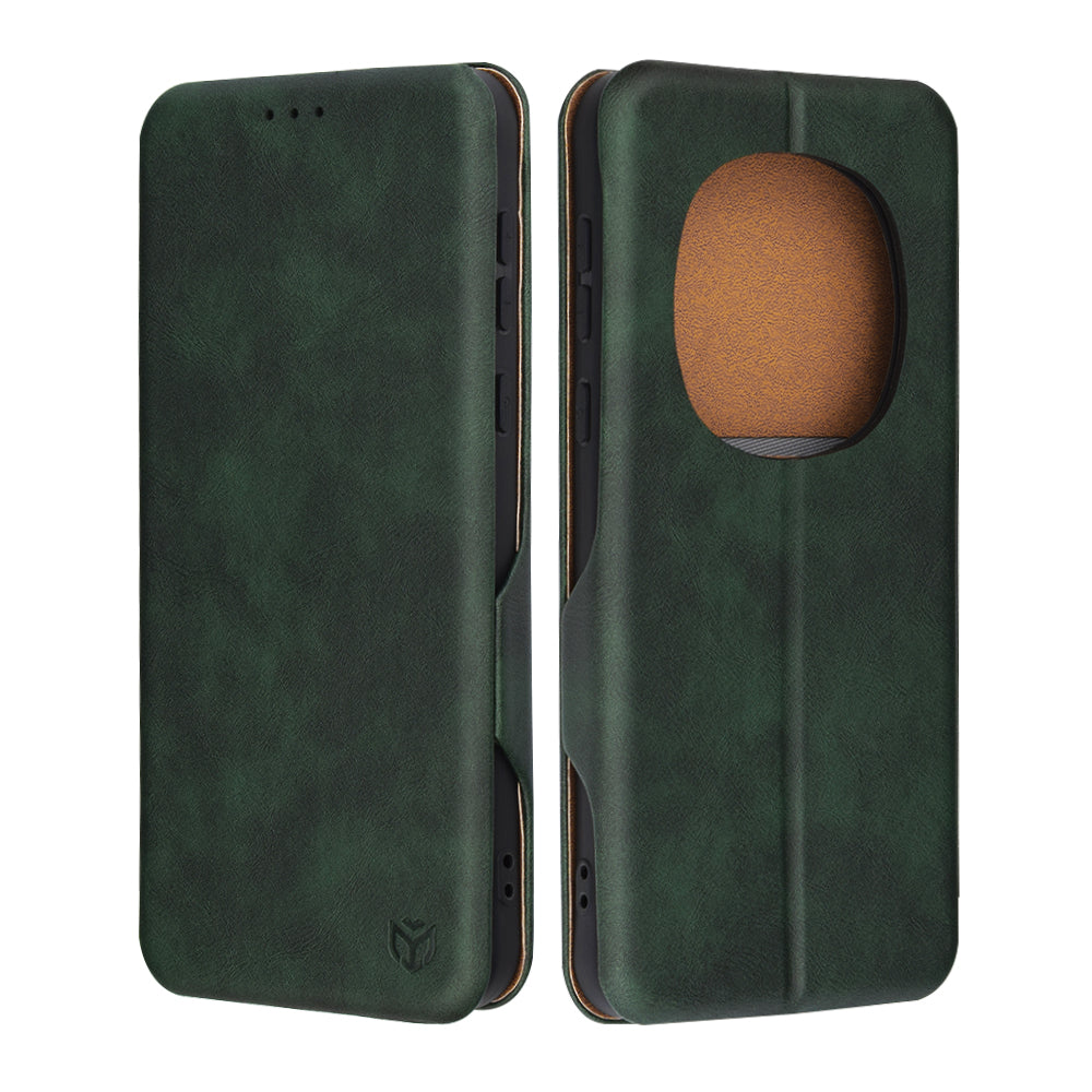 Futrola za Honor Magic7 Pro, Techsuit, Safe Wallet Plus, Zelena