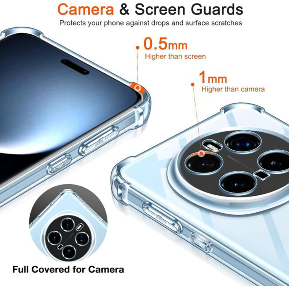 Maska za Honor Magic7 Pro, Techsuit, Shockproof Clear, Prozirna