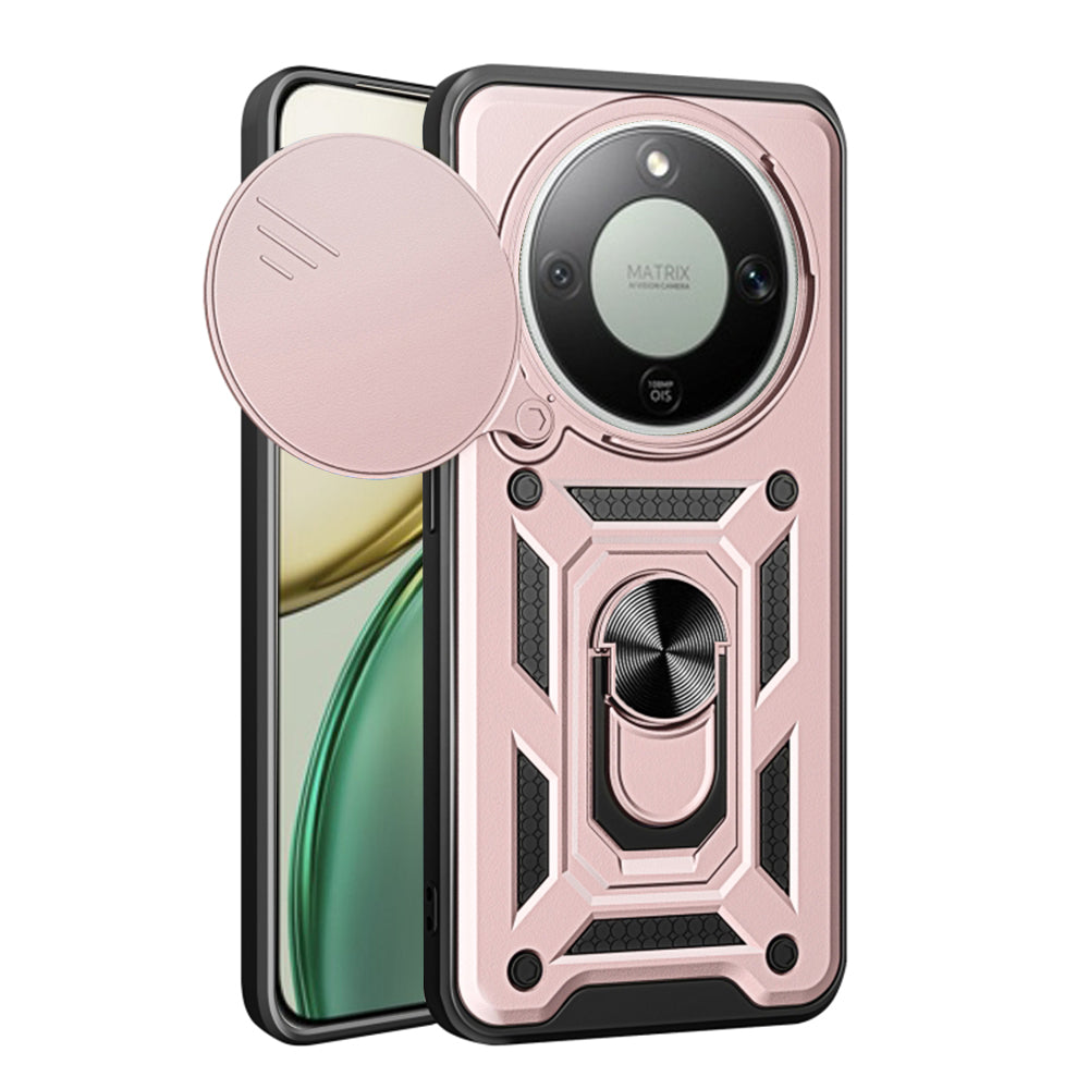 Futrola za Honor Magic8 Lite, Techsuit, CamShield, Zlatno Roza