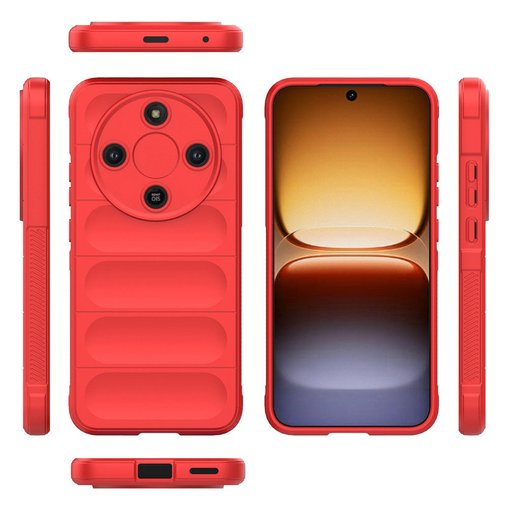 Futrola za Honor Magic8 Lite, Techsuit, Magic Shield, Crvena