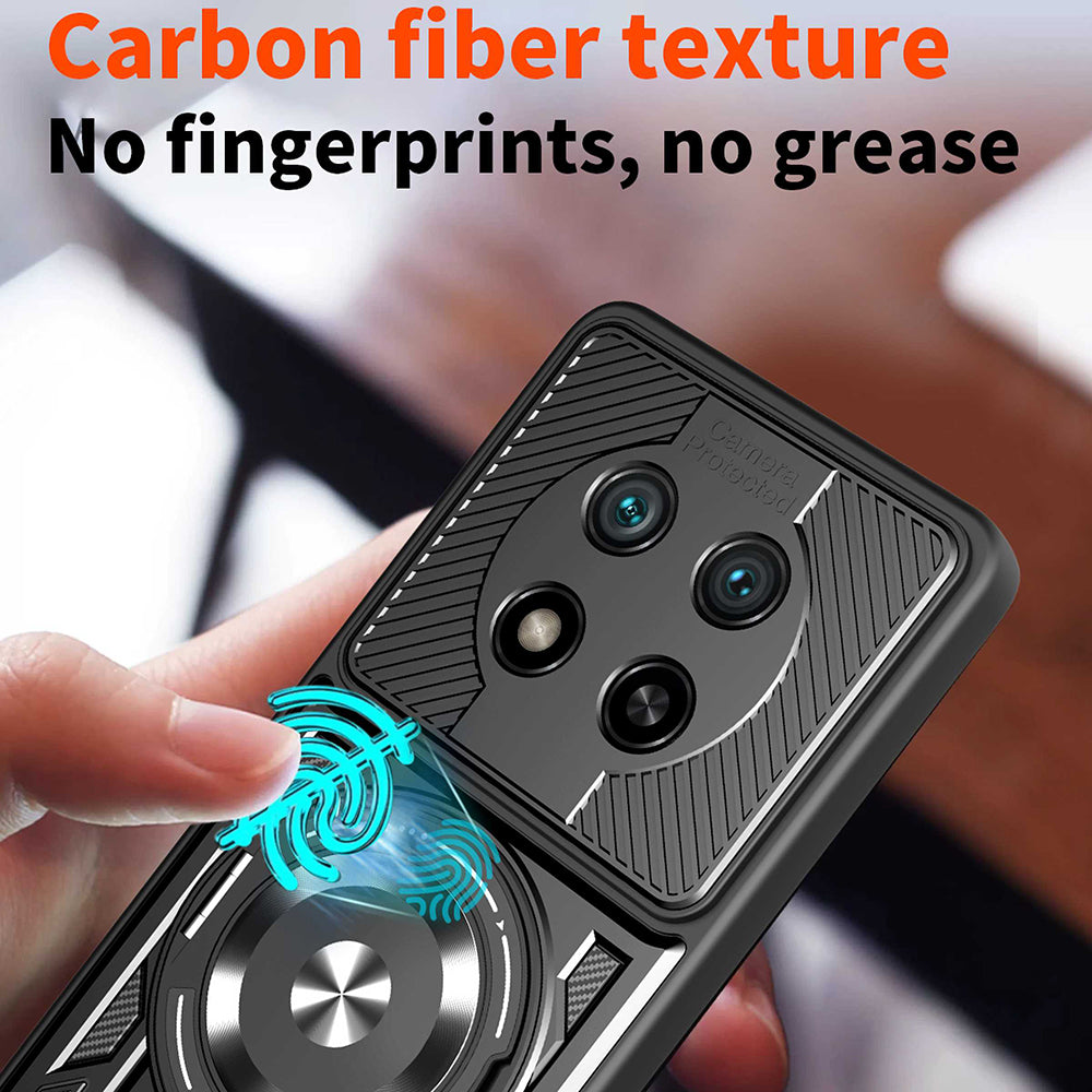 Futrola za Honor Magic8 Lite, Techsuit, RuggedCam, Ljubičasta