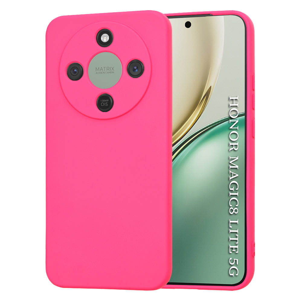 Futrola za Honor Magic8 Lite, Techsuit, SoftFlex, Tamno roza