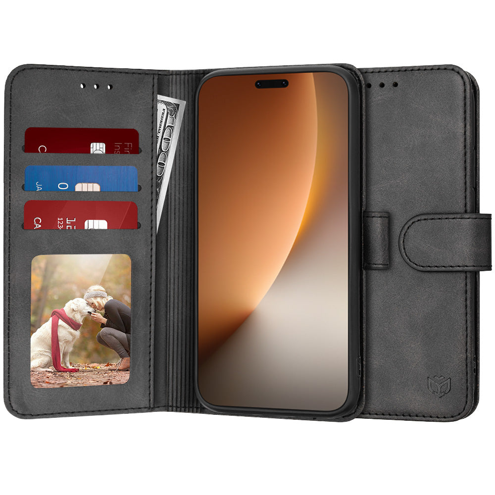 Futrola za Honor Magic8 Pro, Techsuit, Diary Book, Crna