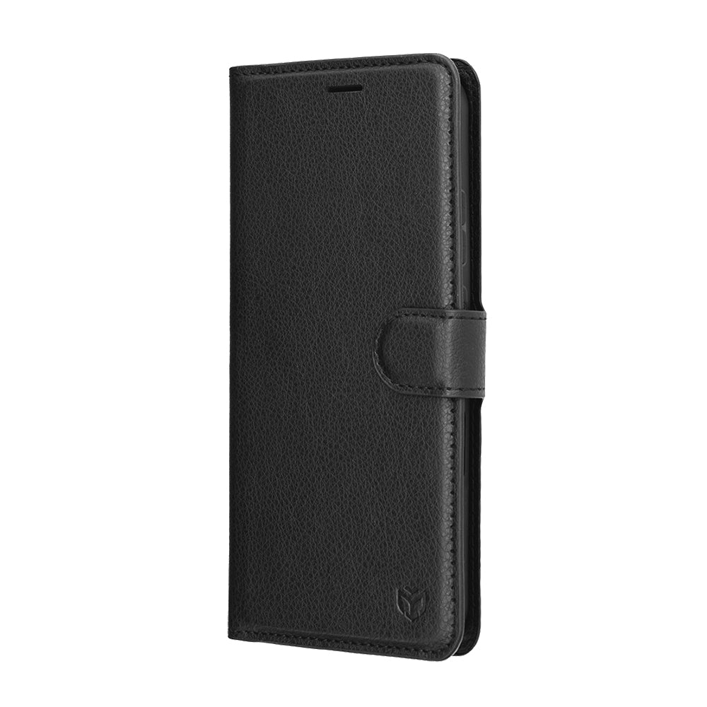 Futrola za Honor Magic8 Pro, Techsuit, Kožna Folio, Crna