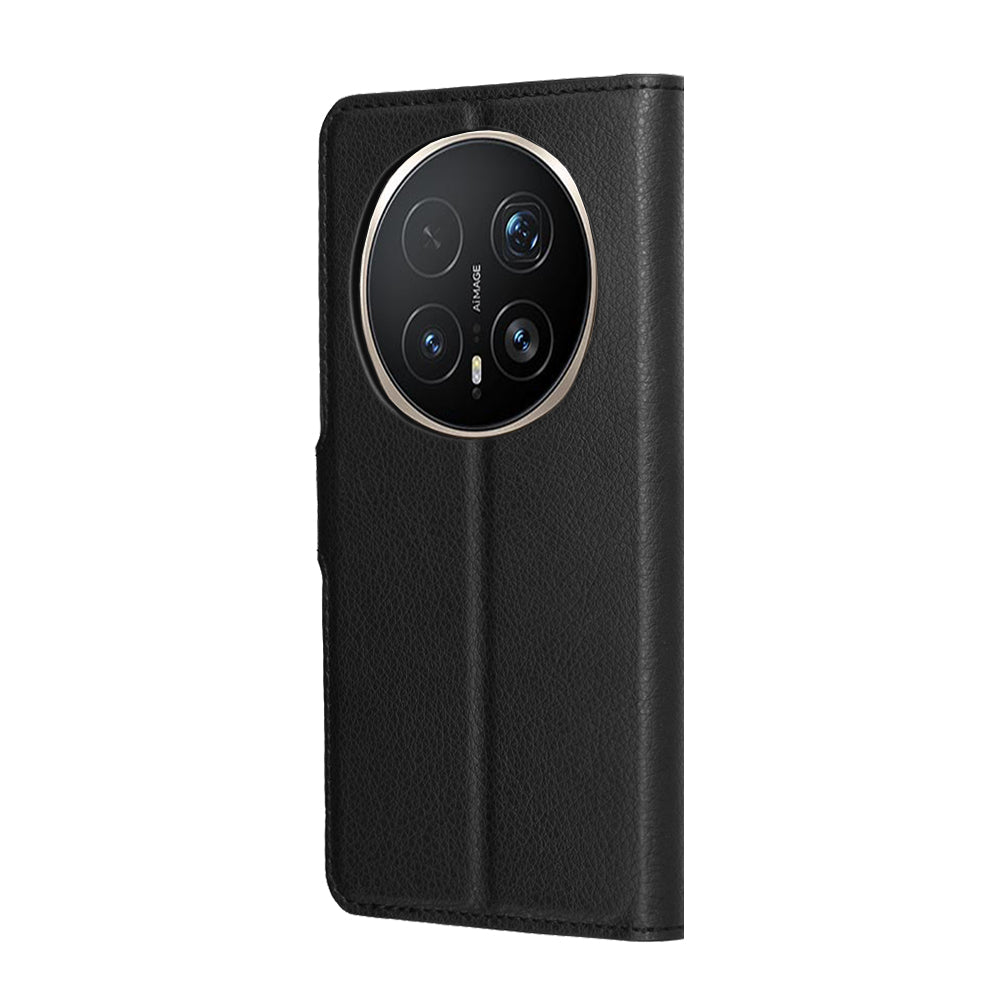 Futrola za Honor Magic8 Pro, Techsuit, Kožna Folio, Crna
