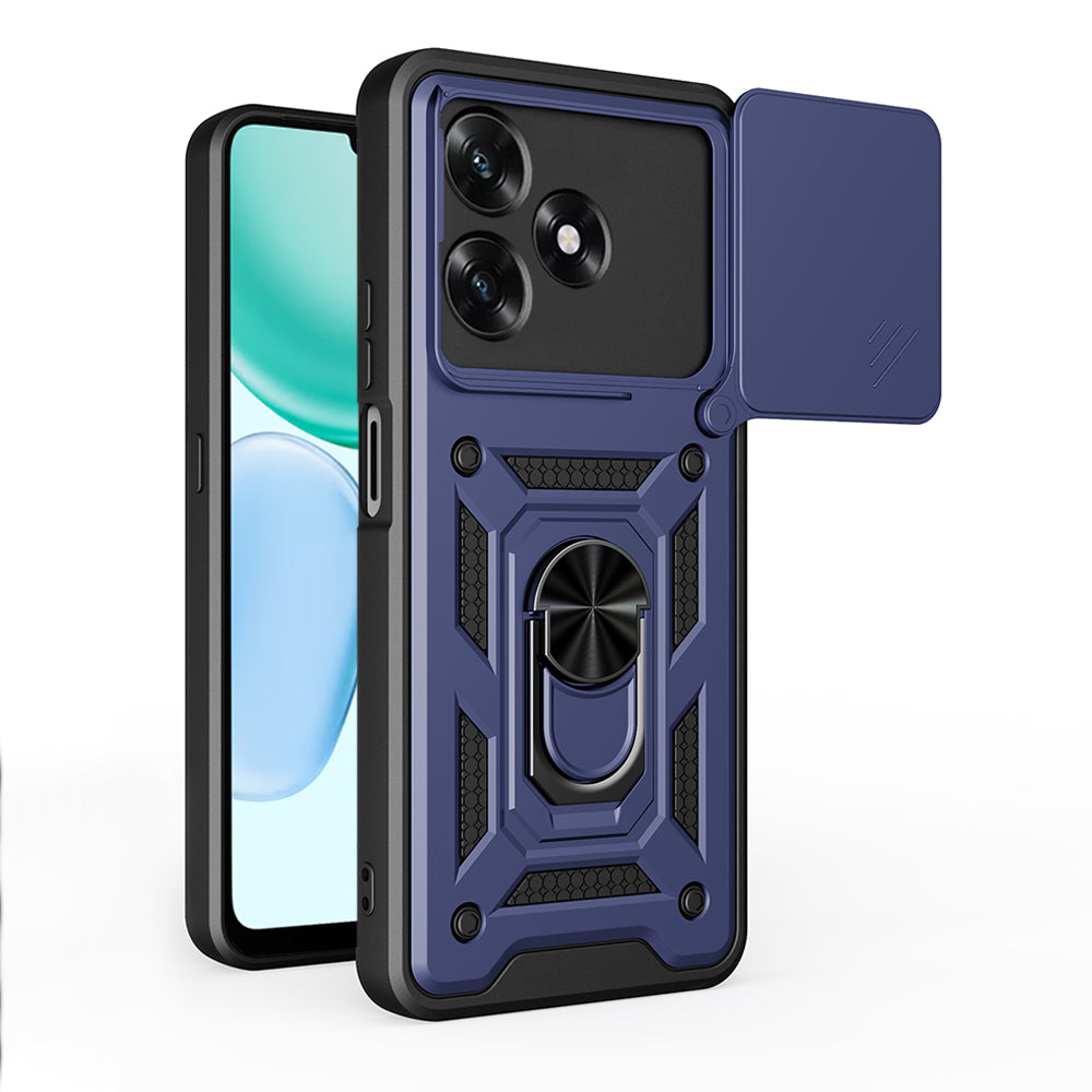 Futrola za Honor X5c Plus, Techsuit, CamShield, Plava