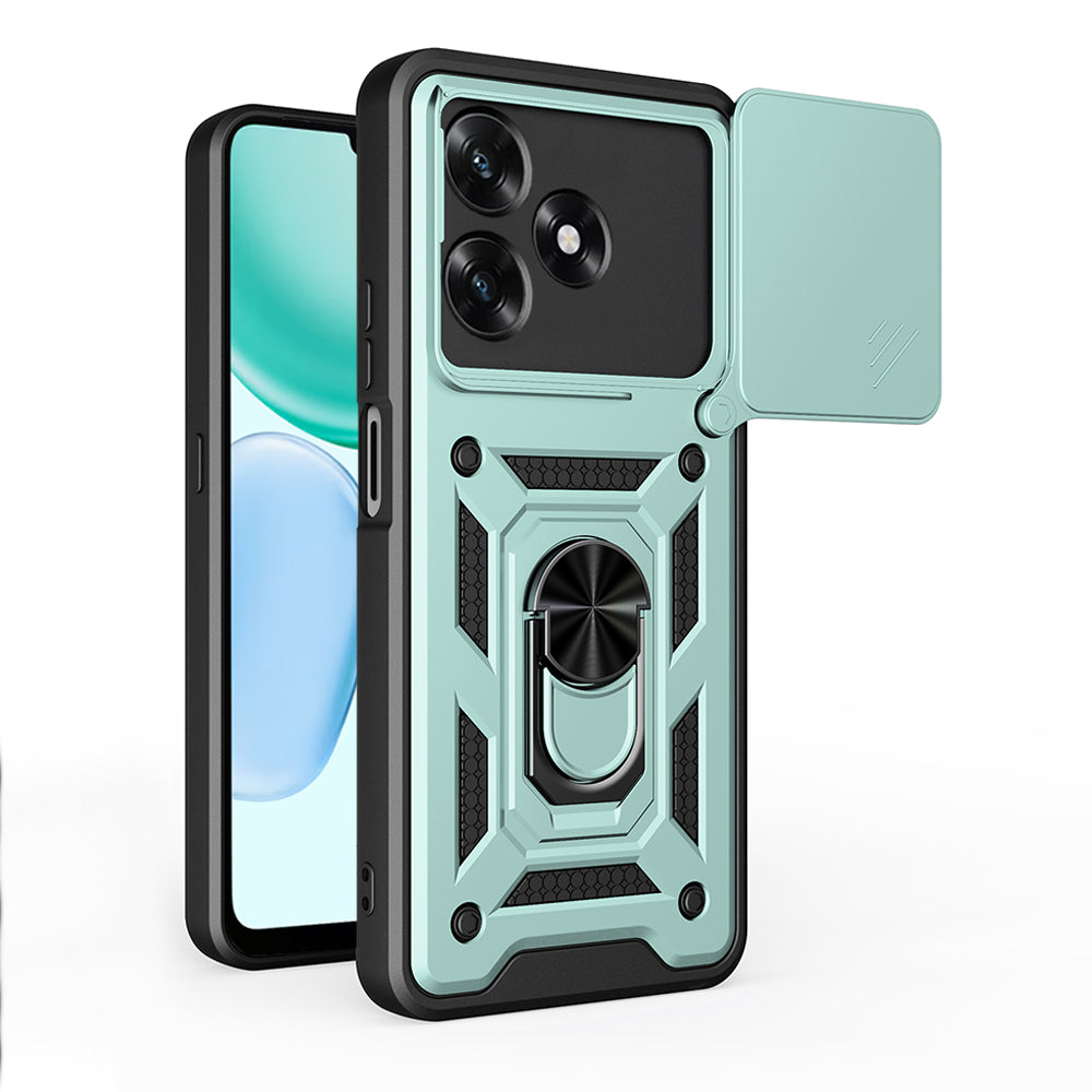 Futrola za Honor X5c Plus, Techsuit, CamShield, Zelena