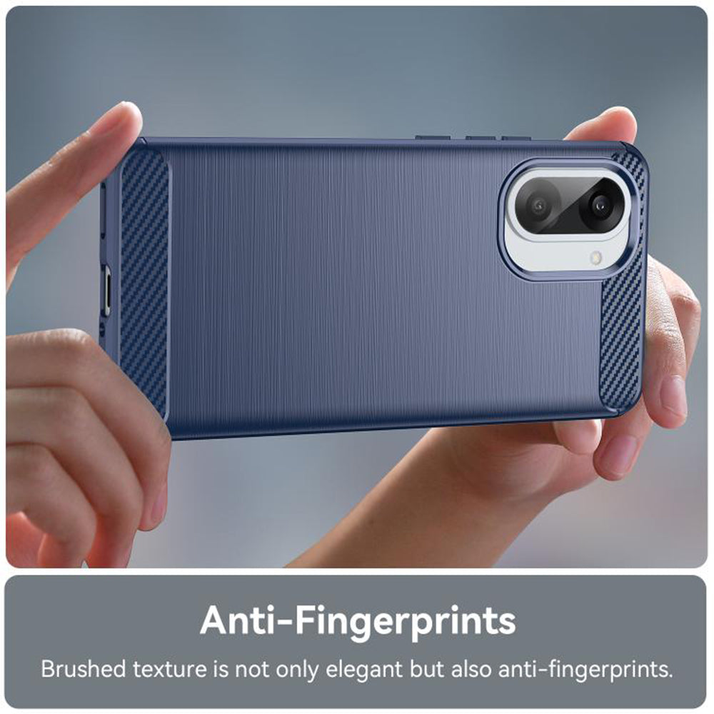 Futrola za Honor X5c Plus, Techsuit, Karbon, Plava
