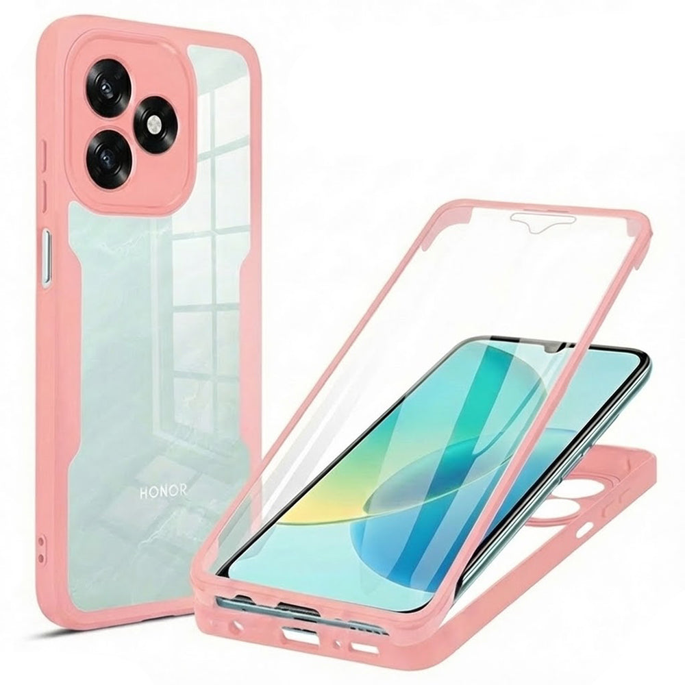 Futrola za Honor X5c Plus, Techsuit, ColorVerse 360, Roza