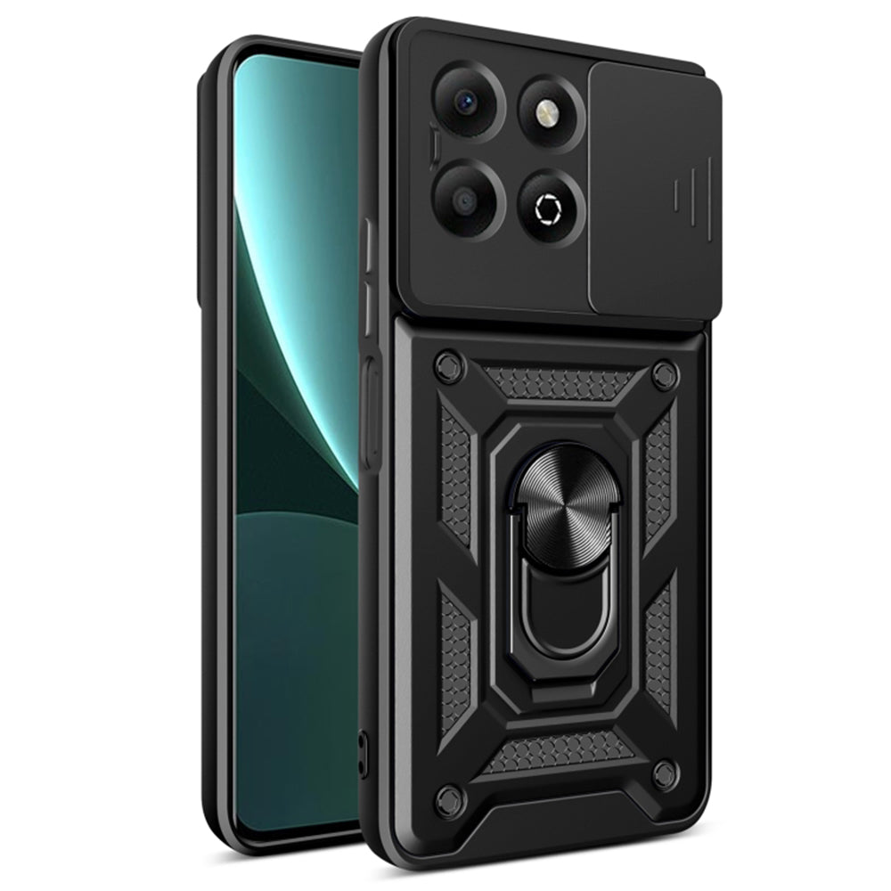 Maska za Honor X6b, Techsuit, CamShield, Crna