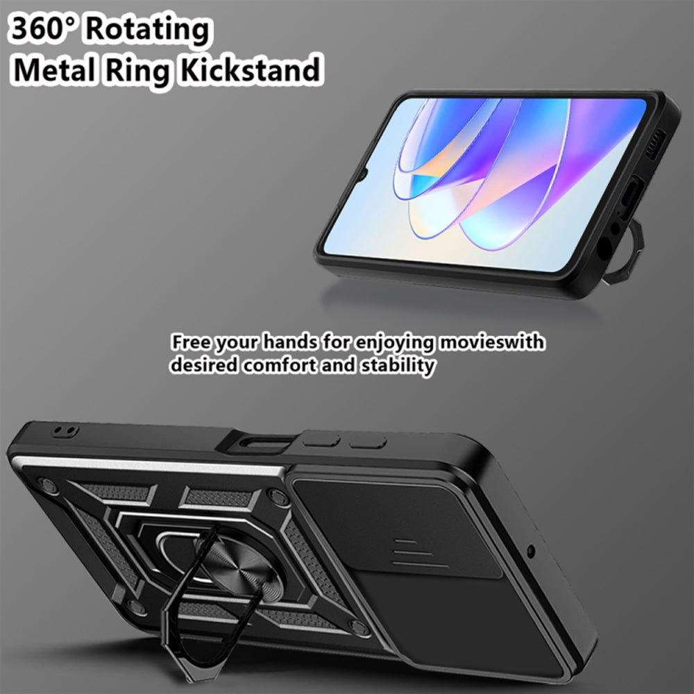 Futrola za Honor X7a, Techsuit, CamShield, Plava